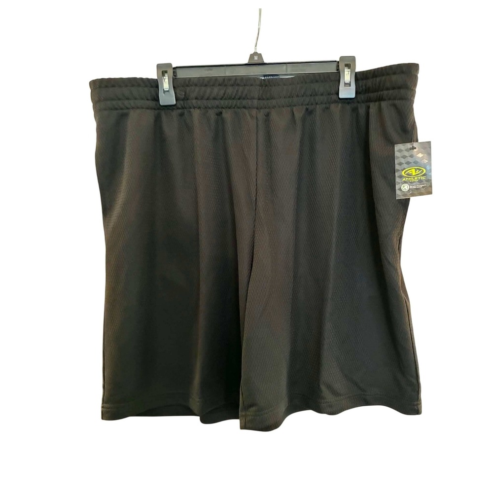 Athletic Works Mesh Shorts Mens XL Black NEW DriWorks Active Basketball AM18100